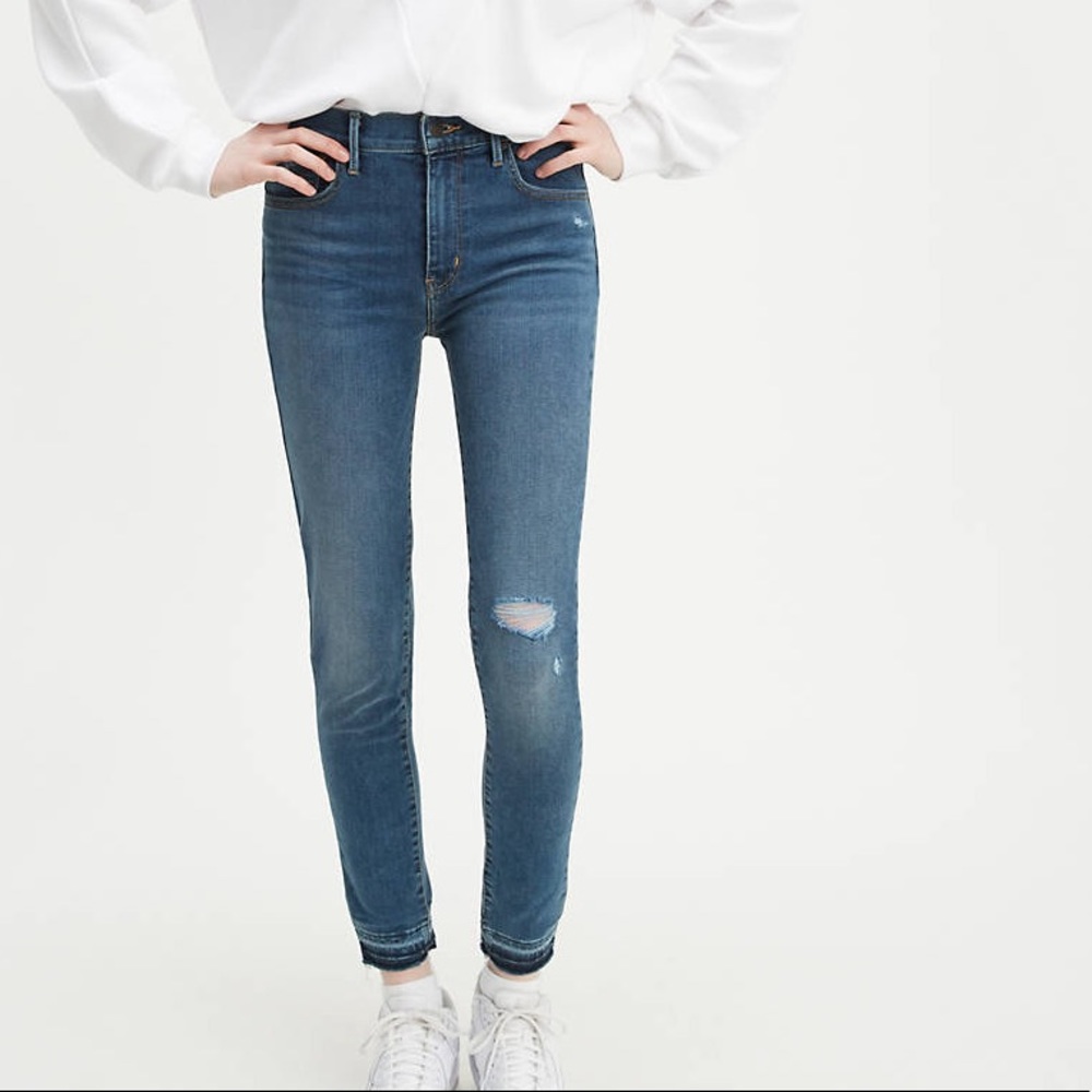 Levi’s High Rise Super Skinny Jeans Size 16
